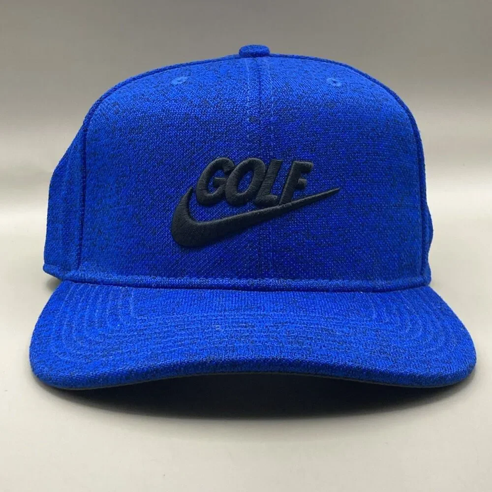 Nike Dri-Fit One Size Fits Most Cap Hat Golf Blue Adjustable Rn#56323